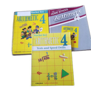LAST CHANCE>>ABeka Arithmetic 4  Teacher Lot